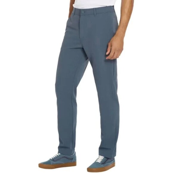 NWOT Hurley Men's 42x32 Blue Performance Tech Pants Cargo - Picture 1 of 8